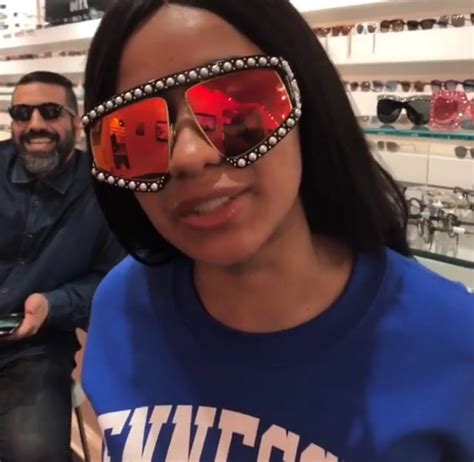 cardi b gucci glasses|Cardi B Sunglasses – Designer Eyes.